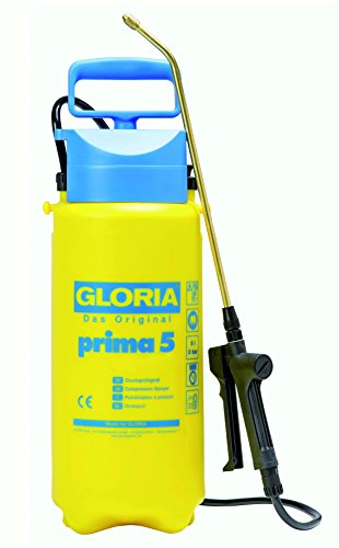 Gloria Prima 5 Drucksprühgerät 5 Liter, Messing-Lanze und Düse